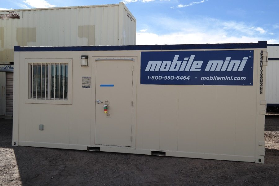 Mobile Mini, high-security office storage combo unit