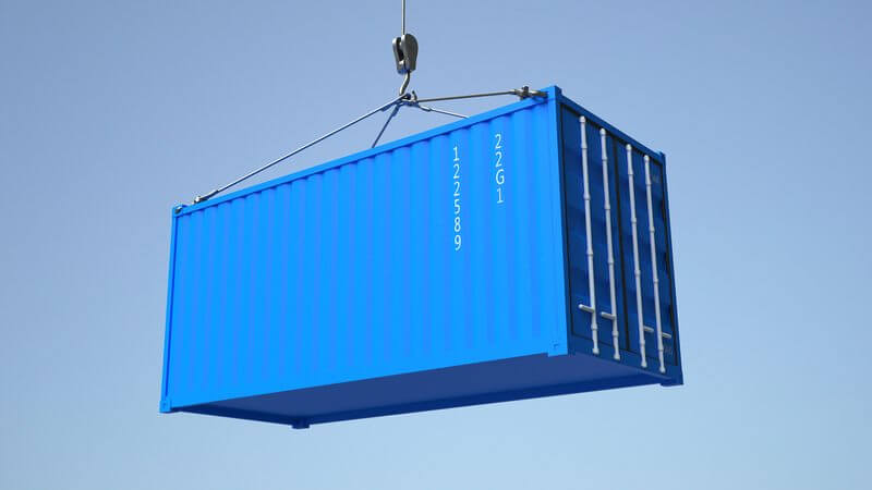 used conex container