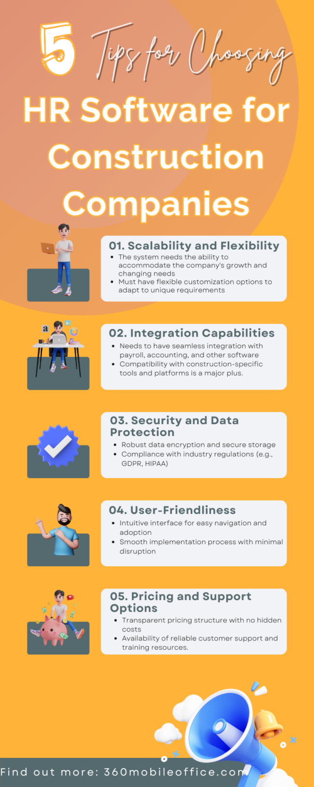 The 5 Best HR Software for Construction Companies 360MobileOffice